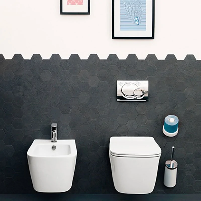 WC suspendu sans rebord A16 Mini Blanc - The Art Ceram