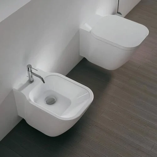 Wall Hung Toilet Without...