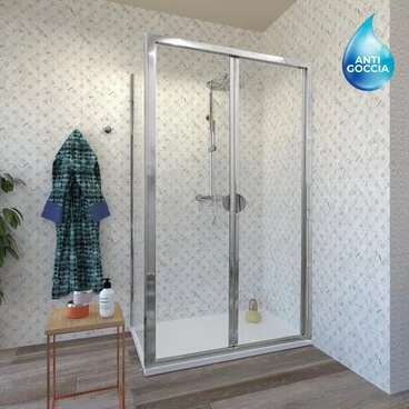Shower Enclosure 80x100 cm...
